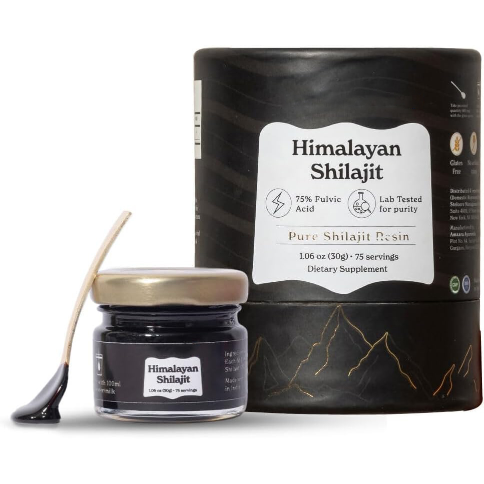Shilajit Resin Pure - Resina Shilajit do Himalaia Pura de
