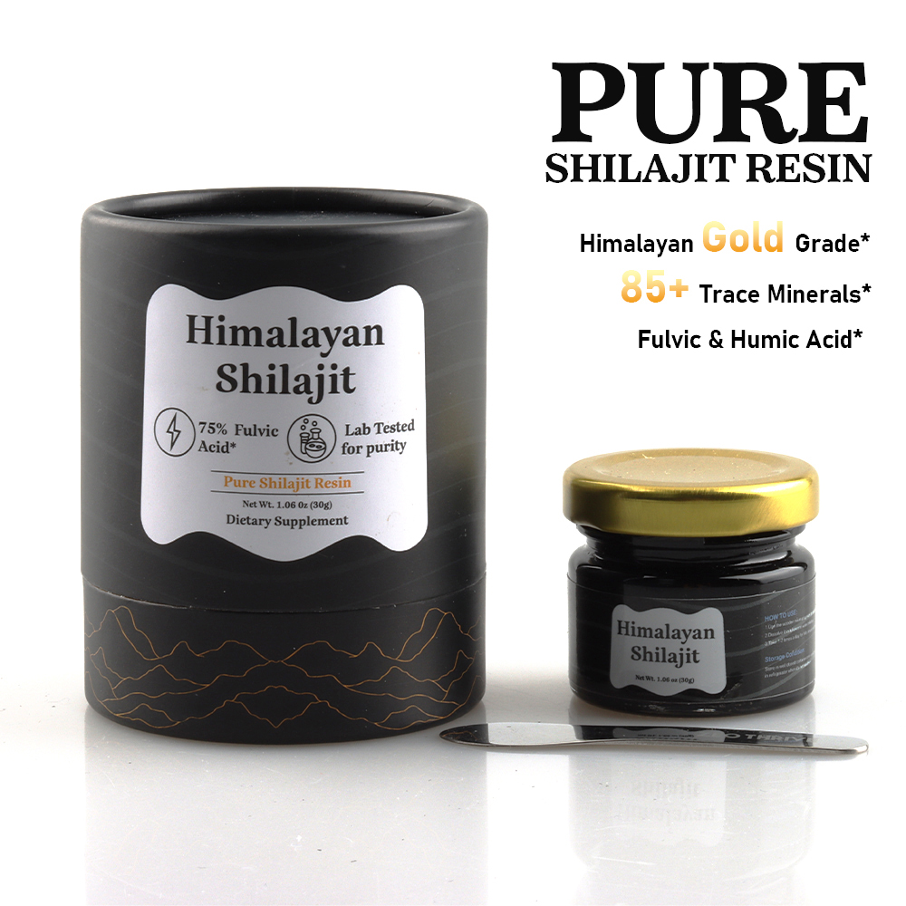 Shilajit Resin Pure - Resina Shilajit Pura do Himalaia de
