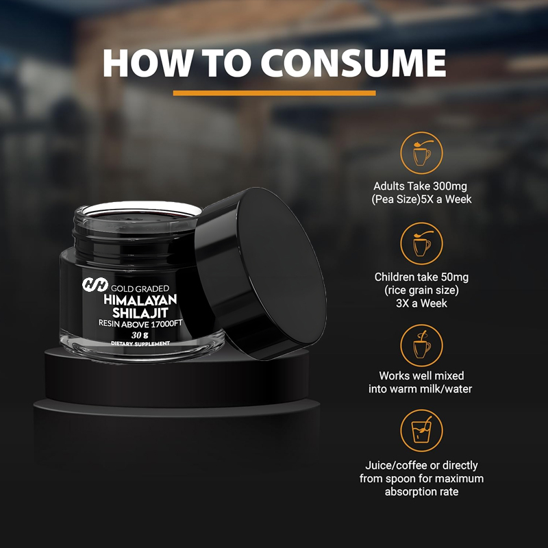 Resina de Shilajit Pura do Him - Shilajit Resin Pure avaliação e preço