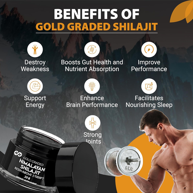 Resina de Shilajit Pura do Him - Shilajit Resin Pure avaliação e preço