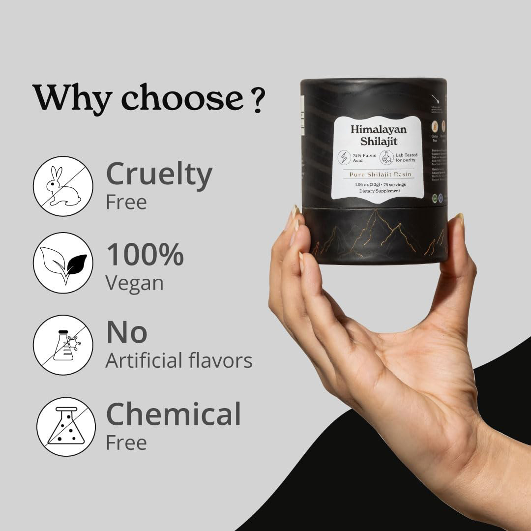 Resina Shilajit do Himalaia Pu - Shilajit Resin Pure avaliação e preço