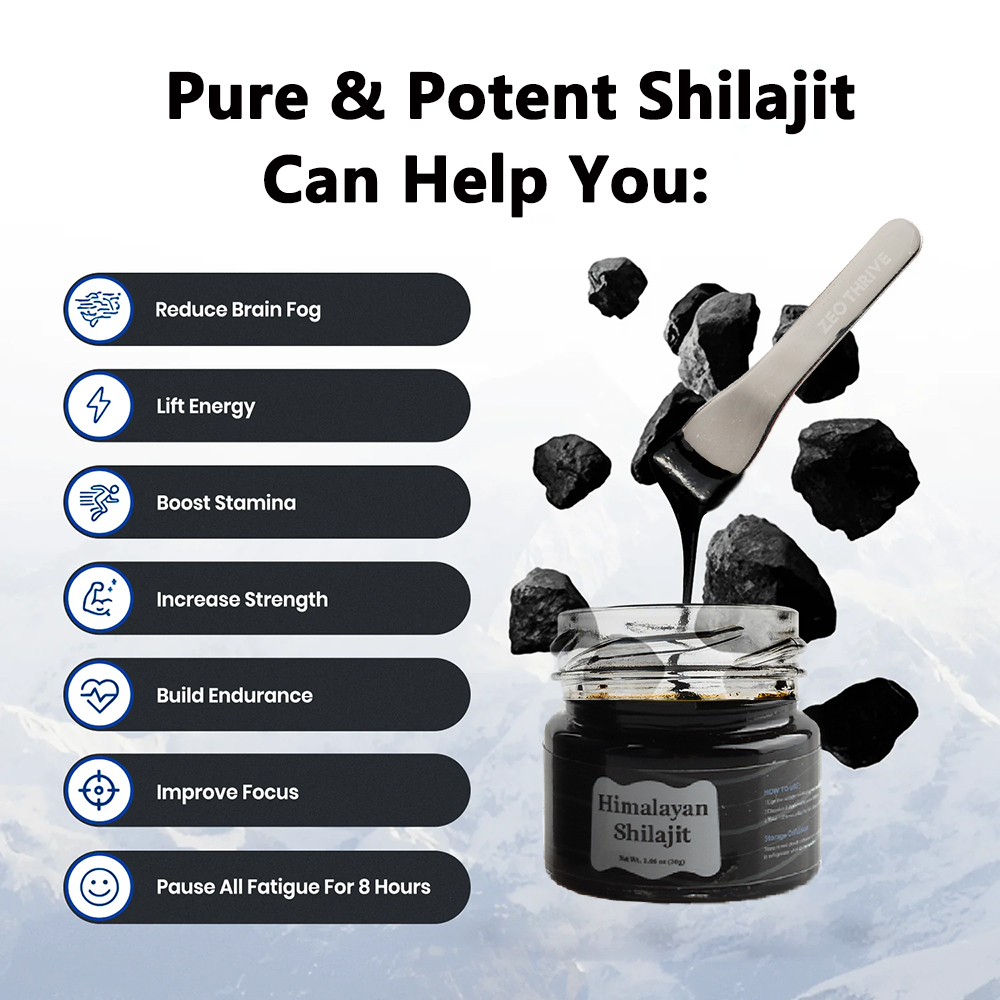 Resina Shilajit Pura do Himala - Shilajit Resin Pure avaliação e preço
