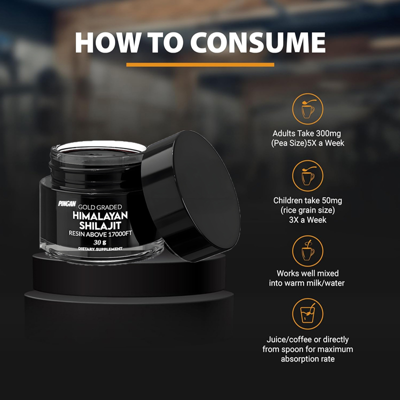 Resina pura do Himalaia Shilaj - Shilajit Resin Pure avaliação e preço