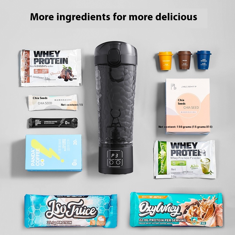 Novo em copo de mistura automá - Nutrition And Fitness avaliação e preço