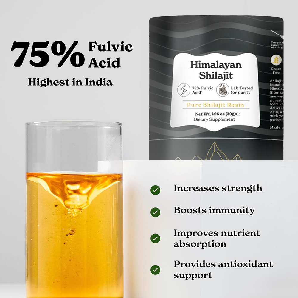 Shilajit Puro do Himalaia, Res - Shilajit Resin Pure avaliação e preço