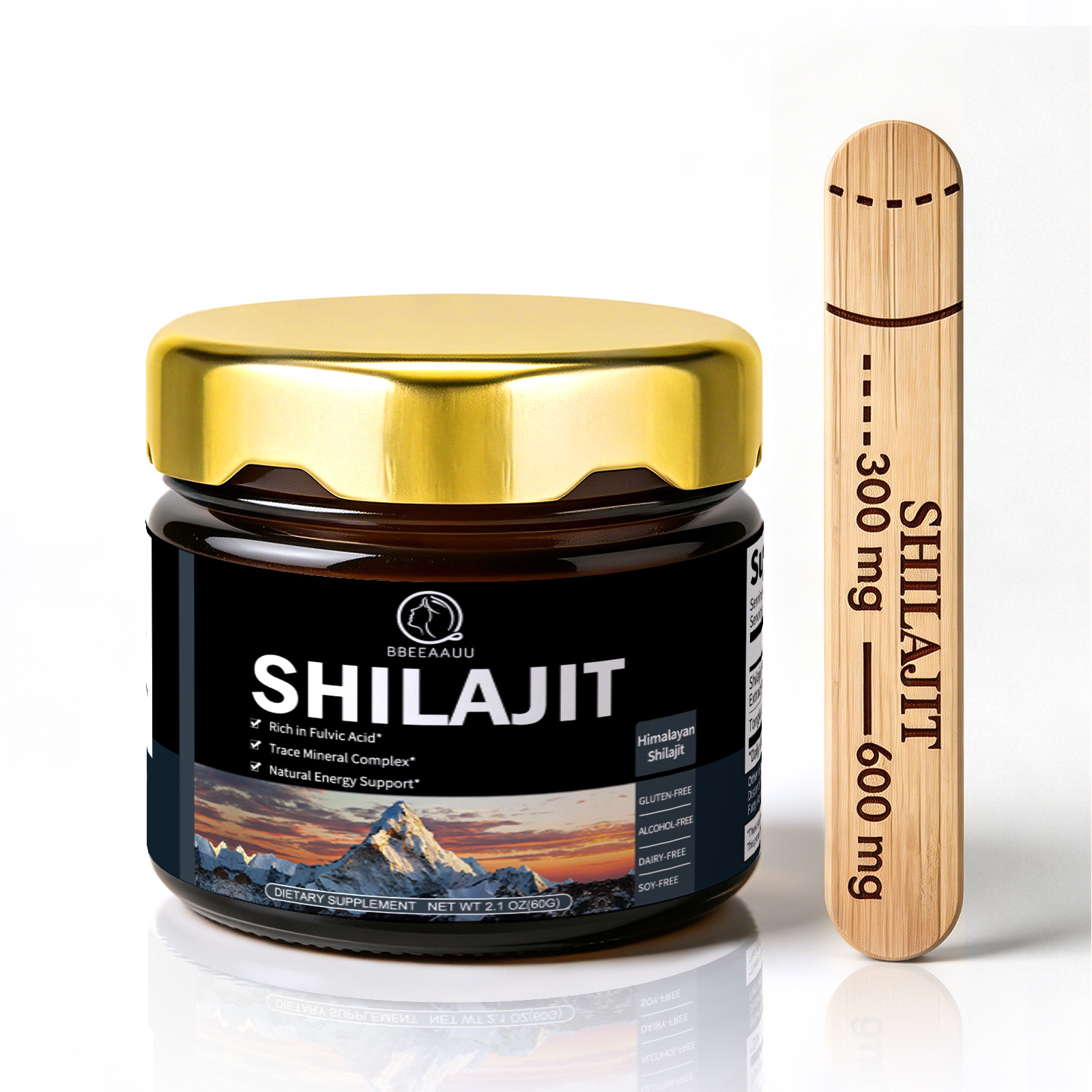 BBEEAAUU Resina Shilajit 100%  - Shilajit Resin Pure avaliação e preço