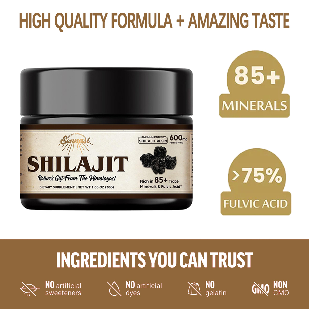 Resina Pura de Shilajit do Him - Shilajit Resin Pure avaliação e preço
