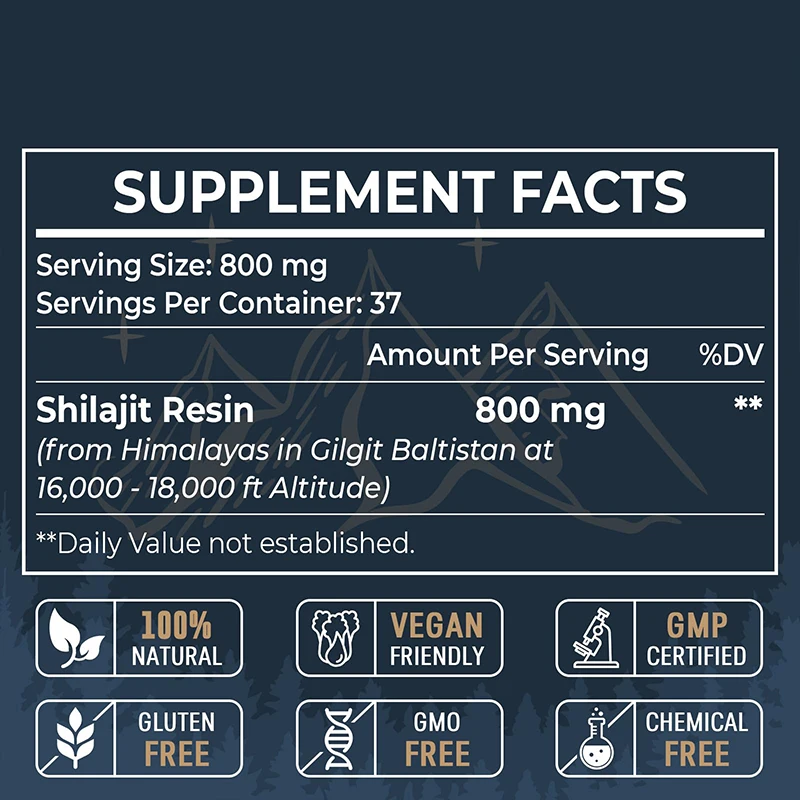 Resina Shilajit orgânica pura  - Shilajit Resin Pure avaliação e preço